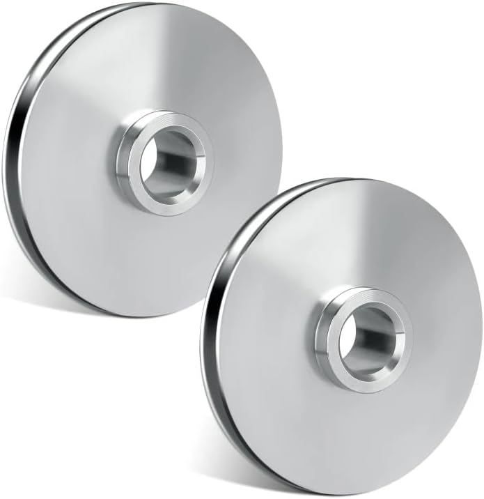 Pulems Garage Door Parts Opener Pulley 144C56, Aluminum Metal Pulley Compatible with Chamberlain, LiftMaster, Craftsman Opener Models - Replacement Cable Chain Drive Pulley Assembly for 1/2 & 1/3 HP Openers - Image 1